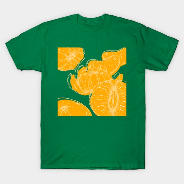 Fifty Shapes of Mandarin T-Shirt by ZUCCACIYECIBO